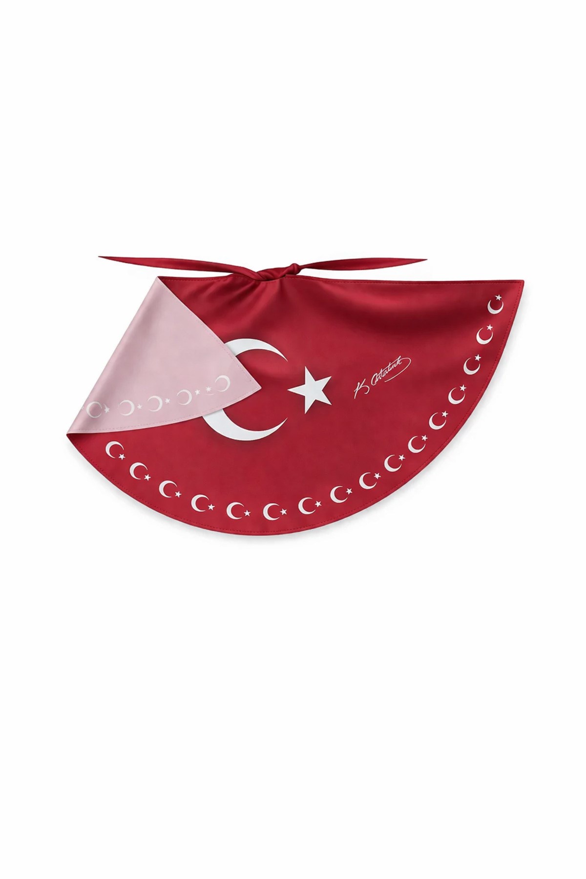 Tarzını Seç Çift Taraflı Ayyıldız Pelerin Gösteri Kostümü 145x73cm