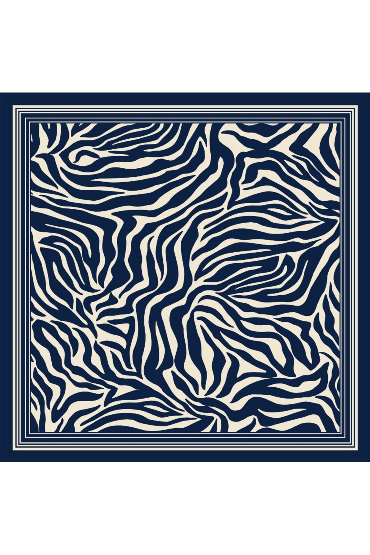 Tarzını Seç Kahverengi Queen Fular / Bandana / Aksesuar / Eşarp 90x90 cm