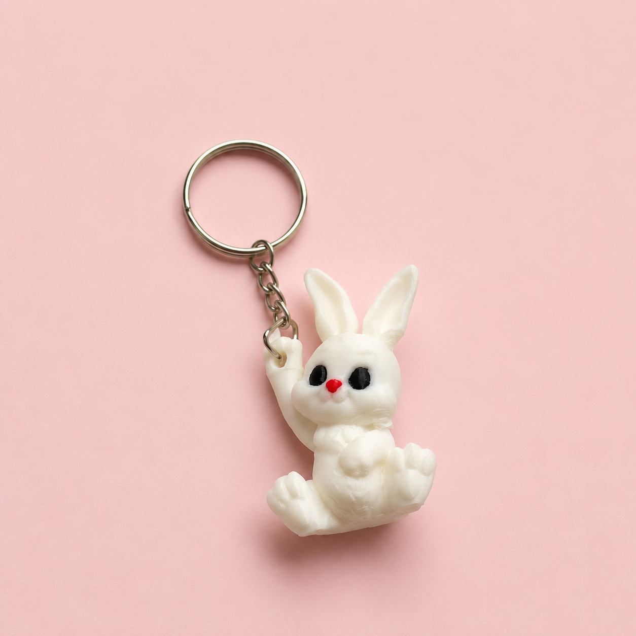 Tarzınıseç 3D Cutie Bunny Anahtarlık Charm