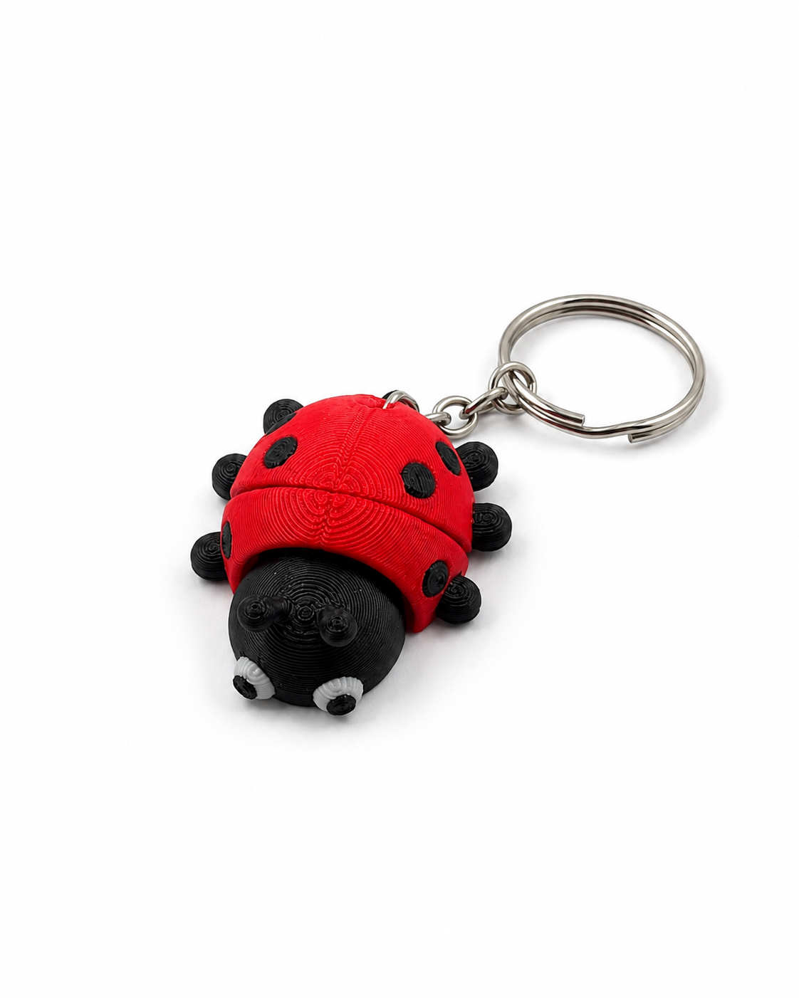 Tarzınıseç 3D Ladybug Anahtarlık Charm