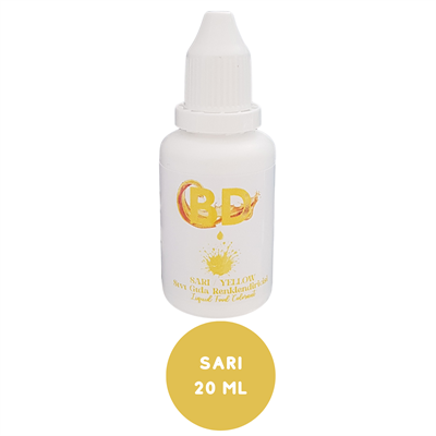 BD 12li Sıvı Gıda Boyası Seti – 20 ml (Turuncu, Pembe, Mavi, Sarı, Yeşil, Kırmızı, Lacivert, Bordo, Kahve, Mor, Siyah, Fuşya)