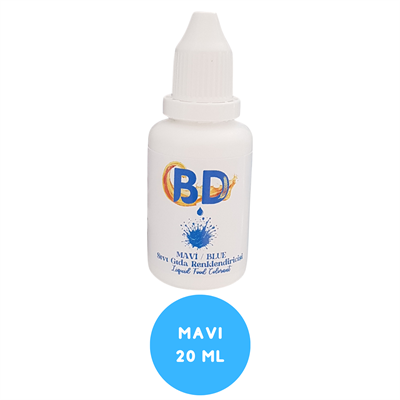 BD 6lı Sıvı Gıda Boyası Seti – 20 ml (Turuncu, Pembe, Mavi, Sarı, Yeşil, Kırmızı)