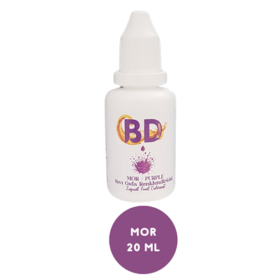 BD Sıvı Gıda Boyası 20 ml Mor