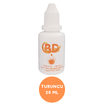 BD Sıvı Gıda Boyası 20 ml Turuncu