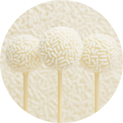 Beyaz Renkli Vermicelli Şeker 1 Kg – Pasta & Tatlı Süsleme Şekeri (Çubuk Şeker)