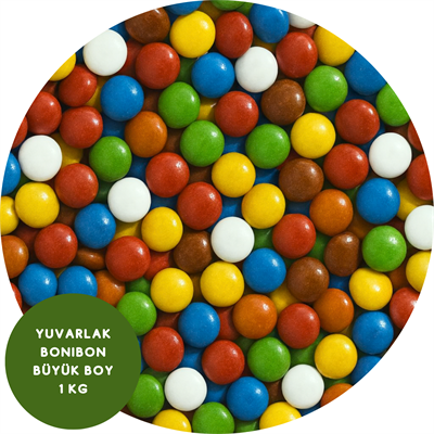 Bonibon Renkli Draje Şeker 1 Kg