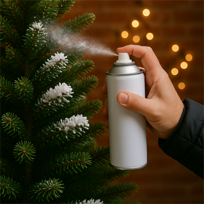 Eriyen Kar Spreyi 200 ml - Geçici Yapay Kar Efekti