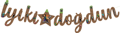 Minecraft Temalı İyiki Doğdun Kaligrafi Banner