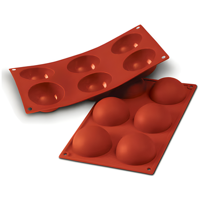 Silikomart SF002 Yarım Küre Silikon Kalıp (Half Sphere Mold)