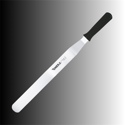 Sinerji Kademeli Pasta Spatulası – Yuvarlak Uçlu Sıvama Spatulası 20 cm
