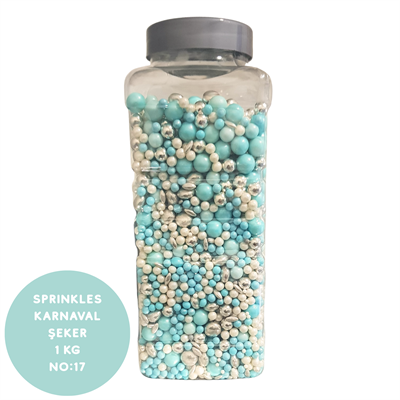 Sprinkles Karnaval Şeker 1 Kg (No:17) Renkli Pasta ve Çikolata Süslemesi