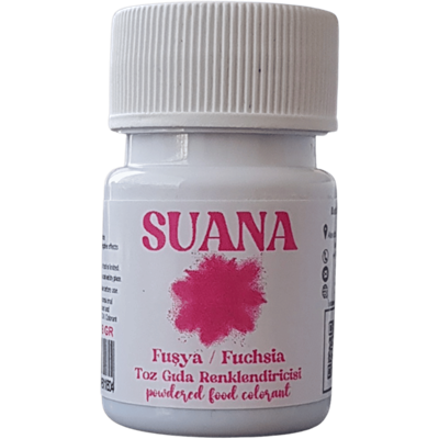 Suana Su Bazlı Toz Gıda Boyası 8 gr Fuşya