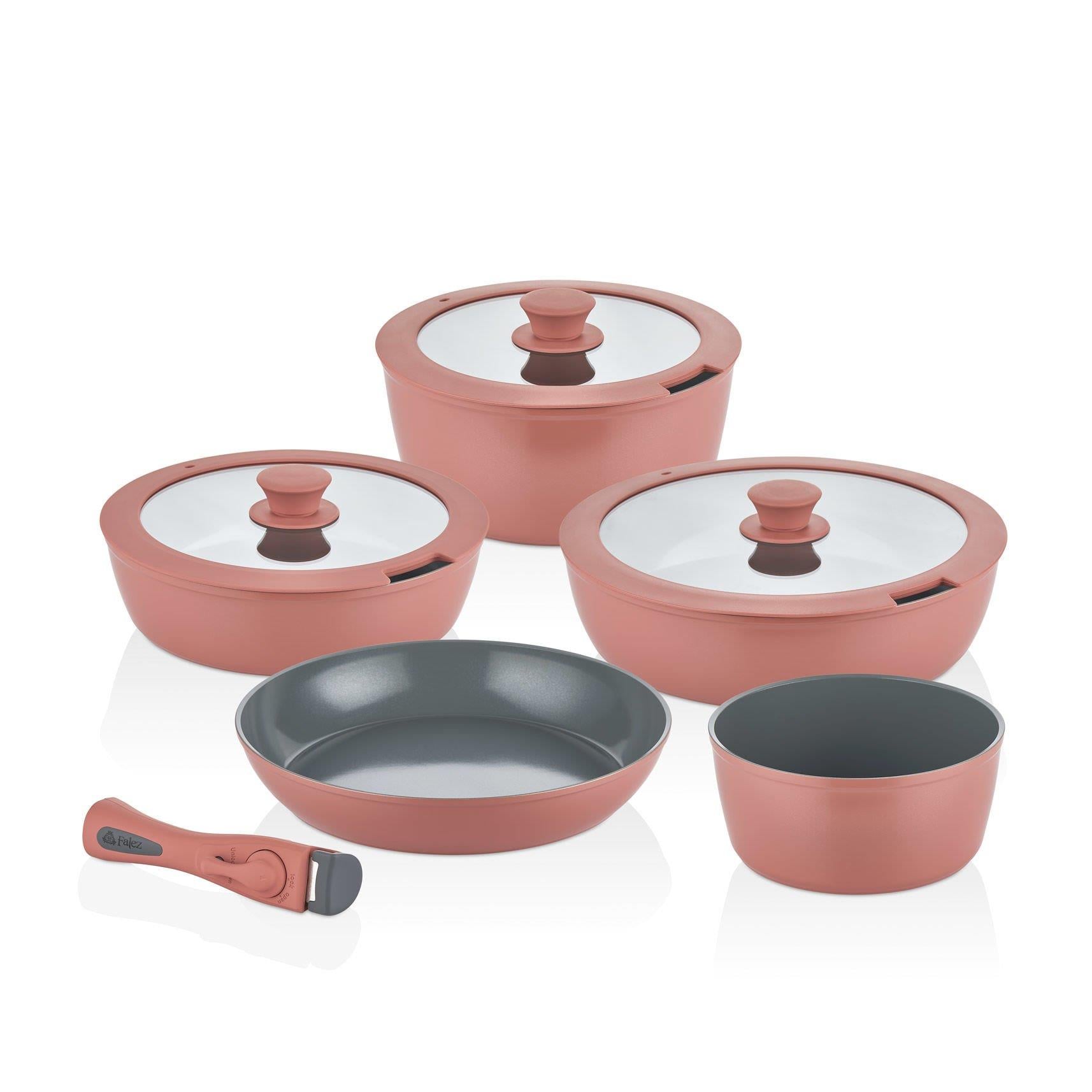 Ｙ.A:Raison D'Etre ５点セット FALEZ AURIS X LARGE 9 PARÇA SET PEACH