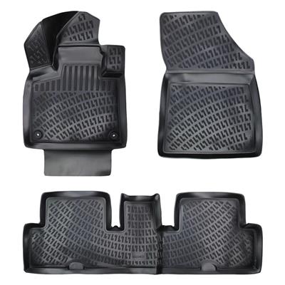 Rizline Citroen C4 Grand Picasso 2013+ (7 Koltuk) 3D Havuzlu Paspas