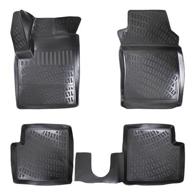 Rizline Fiat 500C 2007+ 3D Havuzlu Paspas