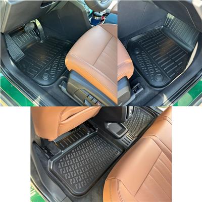 Rizline Fiat Doblo 2010-2022 (Panelvan) 3D Havuzlu Ön Paspas