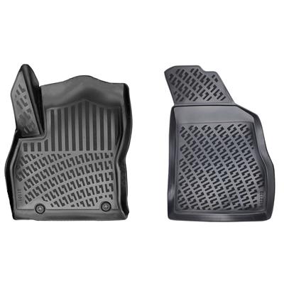 Rizline Fiat Fiorino (Benzinli) 2008+ /Fiorino (Dizel) 2008-2019 (Panelvan) 3D Havuzlu Ön Paspas