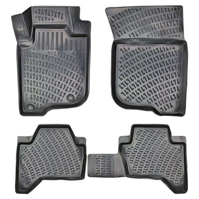 Rizline Mitsubishi L200 2019-2023 (Premium-Tornado-Storm) 3D Havuzlu Paspas