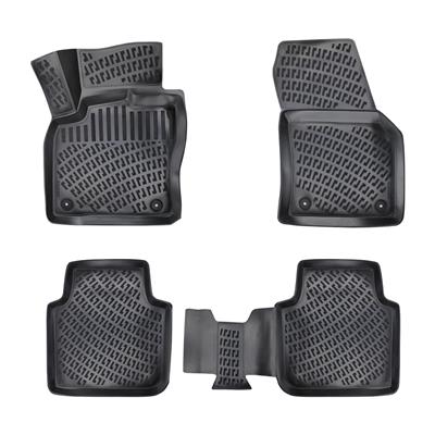 Rizline Volkswagen Tiguan AllSpace 2016-2023 (Şoför Koltuk Altı Dolu ise) /Tarraco 3D Havuzlu Paspas