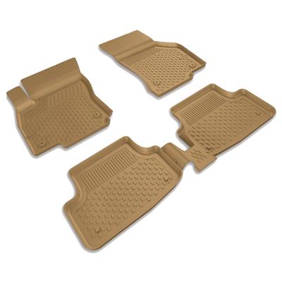 Sahler Volkswagen Golf 5 2004-2008 /Golf 6/Scirocco 4,5D Havuzlu Paspas - BEJ