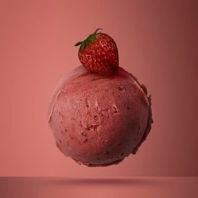 Serez Gurme Dondurma Çilek Sorbe 500 gr