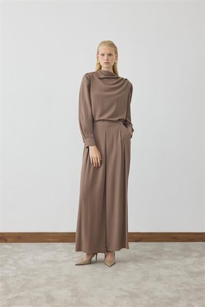 MİORİ BOİS PANTOLONLU KREP TAKIM ETUP