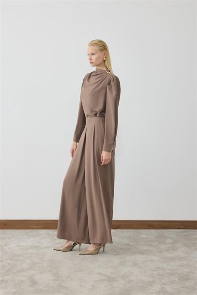 MİORİ BOİS PANTOLONLU KREP TAKIM ETUP