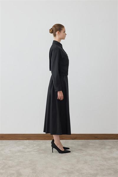 MİORİ BREVA ETEKLİ TAKIM SİYAH