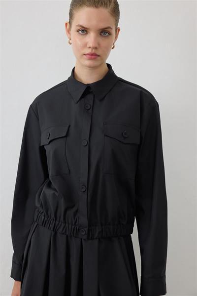 MİORİ BREVA ETEKLİ TAKIM SİYAH