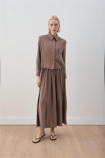 MİORİ ENNA ETEKLİ TAŞLANMIŞ MODAL TAKIM ETUP