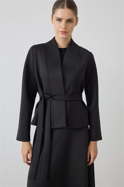 MİORİ EVORA ETEKLİ SCUBA TAKIM SİYAH