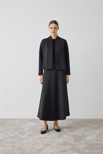 MİORİ EVORA ETEKLİ SCUBA TAKIM SİYAH