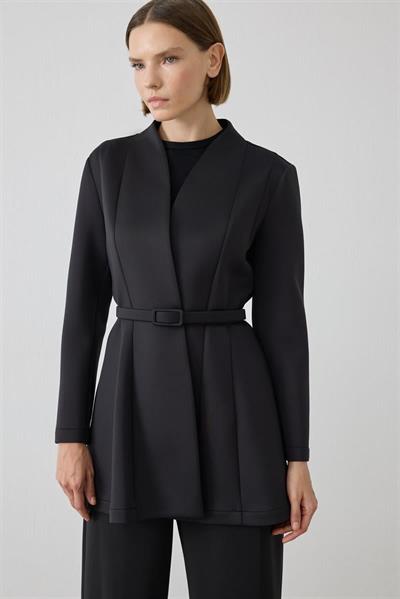 MİORİ EVORA PANTOLONLU SCUBA TAKIM SİYAH