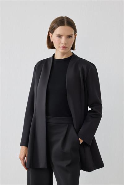 MİORİ EVORA PANTOLONLU SCUBA TAKIM SİYAH