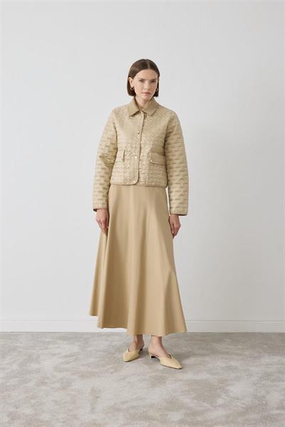 MİORİ LUMA KAPİTONE CEKETLİ SCUBA TAKIM VİZON