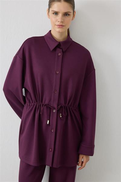 MİORİ NESSA PANTOLONLU TAKIM BORDO