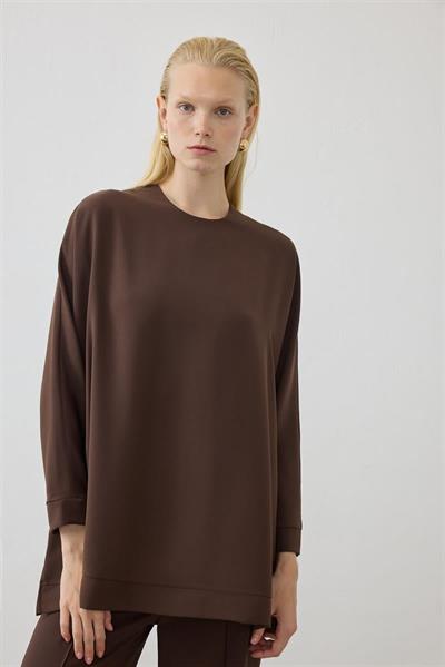 MİORİ PARMA KREP TAKIM KAHVE