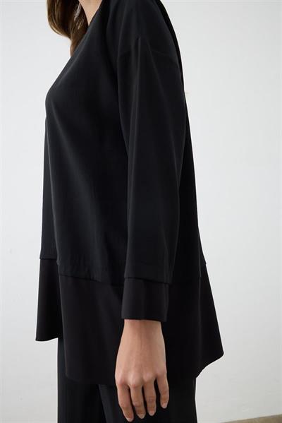 MİORİ STRADA PANTOLONLU MODAL TAKIM SİYAH