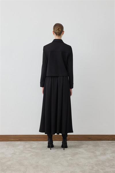 MİORİ VİERA ETEKLİ TAKIM SİYAH