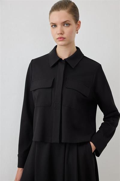 MİORİ VİERA ETEKLİ TAKIM SİYAH