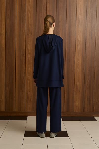 MİORİ BERN PANTOLONLU MODAL TAKIM LACİVERT