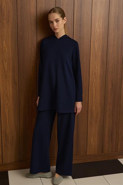 MİORİ BERN PANTOLONLU MODAL TAKIM LACİVERT