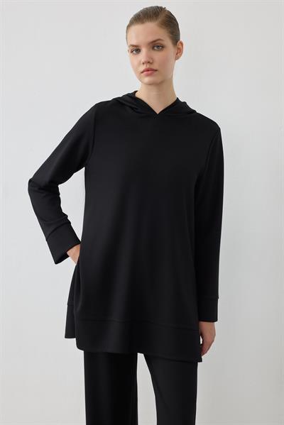 MİORİ BERN PANTOLONLU MODAL TAKIM SİYAH