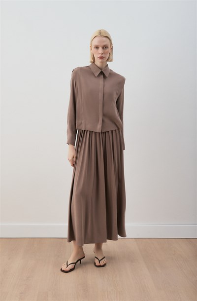 MİORİ ENNA ETEKLİ TAŞLANMIŞ MODAL TAKIM ETUP