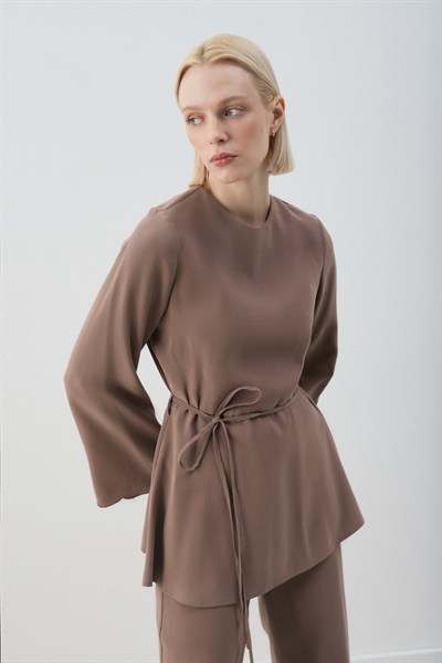 MİORİ JESSE TAŞLANMIŞ MODAL PANTOLONLU TAKIM ETUP