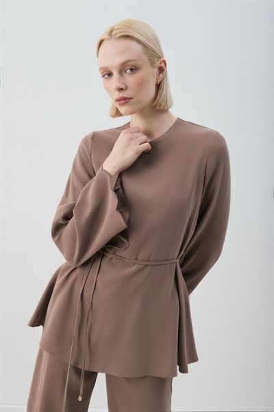 MİORİ JESSE TAŞLANMIŞ MODAL PANTOLONLU TAKIM ETUP