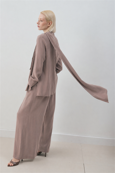 MİORİ MOTTE TAŞLANMIŞ MODAL PANTOLONLU TAKIM ETUP