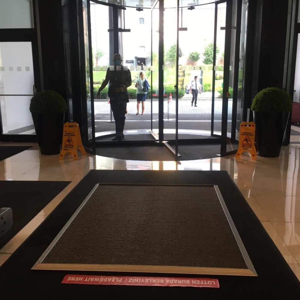 HİJYENİK PASPAS UYGULAMA FOTOĞRAFLARI