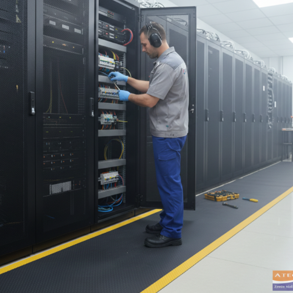 5 mm Sarı Şeritli İzole Paspas