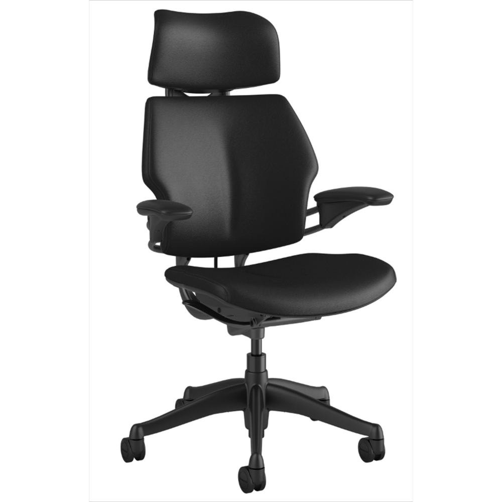 F212GITA12---P---K / Freedom Yönetici Koltuğu Siyah Vita (Deri Görünümlü) Kumaş